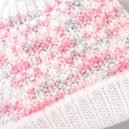 Babyhug Woollen Cap Multicolour - Diameter 10.5 cm image 3