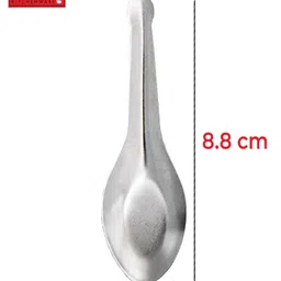 HAZEL Stainless Steel Small Masala Spoon Mini Spoon Perfect for Spices and Condiments, Set of 6 image 4
