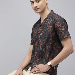 Van Heusen Floral Printed Pure Cotton Casual Shirt-picture-21