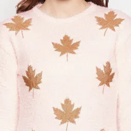 Duke Pink Printed Sweater image 5