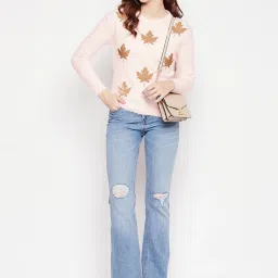 Duke Pink Printed Sweater image 4