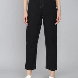 Kotty Black Boyfriend Fit High Rise Jeans-picture-45