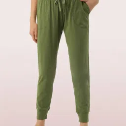 Enamor Green Lounge Pants-picture-35