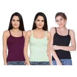 Dollar Missy Multicolor Camisole Pack of - 3-picture-12