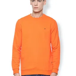 Van Heusen Orange Regular Fit SweatShirt image 1