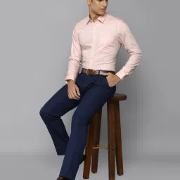 Louis Philippe Peach Shirt image 5