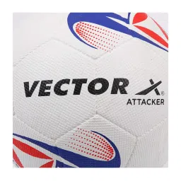 Vector X White & Blue Football - Size 5 image 5