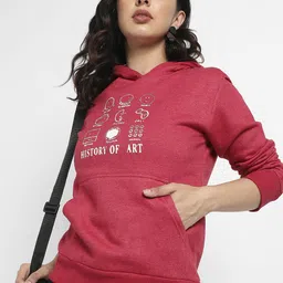 Campus Sutra Women Hooded Sweatshirt-image-45