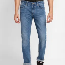 Spykar Blue Comfort Fit Jeans image 1