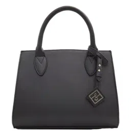 Call It Spring Black Solid Medium Handbag-picture-17