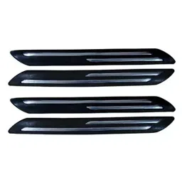 Auto Pearl Bumper Corner Moulding Double Chrome Lining Compatible For Hummer H3 image 2