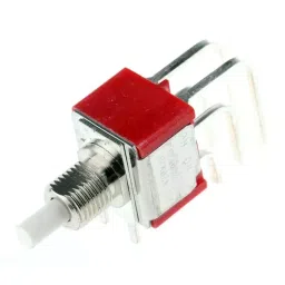 RS PRO Push Button Switch Momentary PCB 6.35 mm Cutout DPDT 32/50/125 V AC, 7346766P image 3