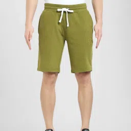 Jack & Jones Green Regular Fit Shorts image 1