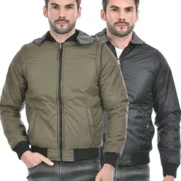 lawman pg3 Lawman Multicolored Cotton Regular Fit Reversible Jackets-picture-12