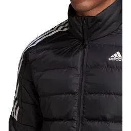 Adidas ESS DOWN Black Quilted Outdoor Jacket image 5