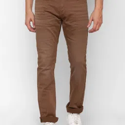 Spykar Brown Regular Fit Jeans image 1