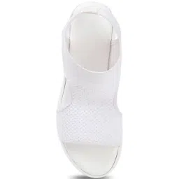 TRYME Women's White Sling Back Sandals image 4