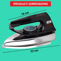 Klick KLKIR02 450 W Black Dry Iron image 4