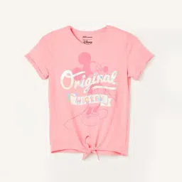 Fame Forever by Lifestyle Kids Pink Cotton Printed T-Shirt-picture-21