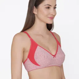 Clovia Pink Non Padded Non Wired Everyday Bra image 4