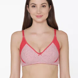 Clovia Pink Non Padded Non Wired Everyday Bra image 1