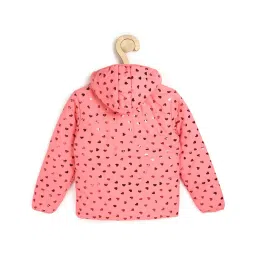 Allen Solly Junior Pink Printed Jacket image 2