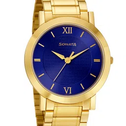 Sonata Men Blue Analogue Watch 77108YM01 image 5