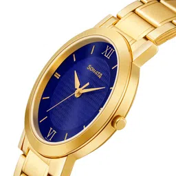 Sonata Men Blue Analogue Watch 77108YM01 image 4