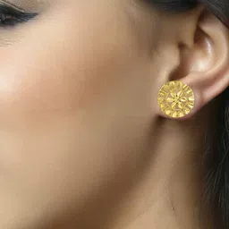 VIVASTRI Floral Studs Earrings-picture-25