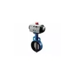 Valson 1-1/2 Inch Double Acting Pneumatic Actuator Cast Iron Wafer Type Butterfly valve-picture-10