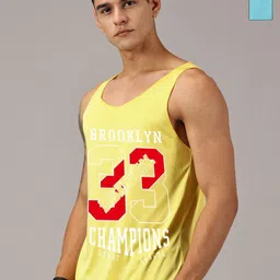 Rodzen Pack Of 2 Typography Printed Sleeveless T-shirt-picture-18