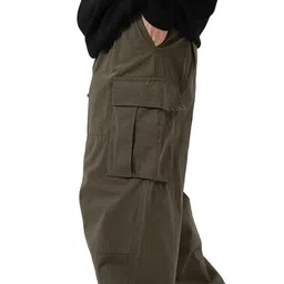 KPOP Men Easy Wash Trousers image 5