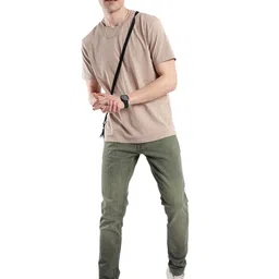 WROGN Men Comfort Tapered Fit Low Distress Heavy Fade Jeans image 4