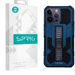 Sprig Armor with Stand Back Cover for APPLE iPhone 14 Pro Max (Blue)-image-55