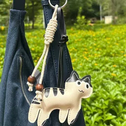 EcoRight Whiskers Leather Bag Charm-picture-14