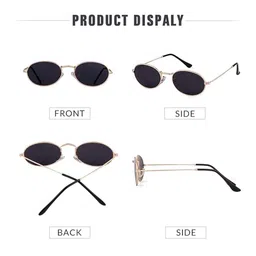 Arzonai Unisex Black Sunglasses image 4