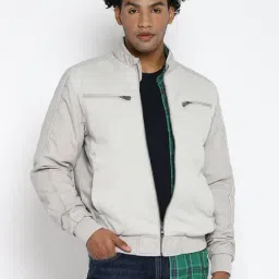 Wrangler Grey Regular Fit Jacket-picture-10