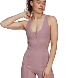 Adidas Mauvelous Striped WTR Yoga Onesie Bodysuit-image-2