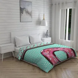 Boutique Living Rock & Room Printed Blue 210 TC Cotton Queen Comforter-picture-30