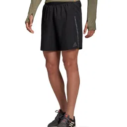 Adidas SATURDAY SHORT Black Regular Fit Running Shorts image 1