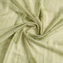 Rekha Maniyar Floral Zari Poly Crepe Handloom Saree image 5