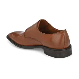 Carlo Romano Men's Tan Monk Shoes image 5