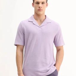 Rare Rabbit Purple Cotton Solid Regular Fit T-Shirt-picture-13