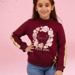 Cutecumber Kids Embellished Sweatshirts-picture-21