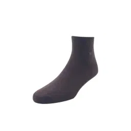 Louis Philippe Brown Cotton Socks (Pack of 3) image 3