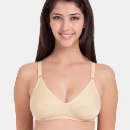 Souminie Beige Non Wired Non Padded Minimizer Bra image 1