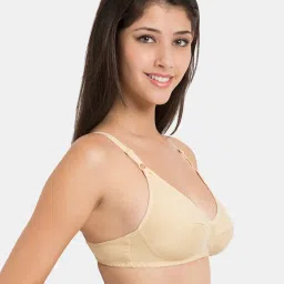 Souminie Beige Non Wired Non Padded Minimizer Bra image 3