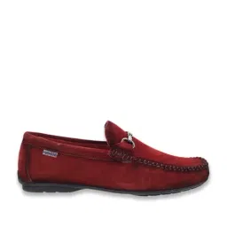 Mochi Men's Red Casual Loafers-picture-10