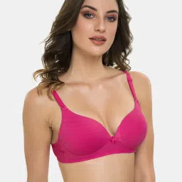 Tweens Raspberry Non Wired Padded T-Shirt Bra image 3