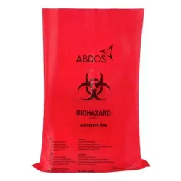 Abdos 24 inch (60.9 cm) Length and 12 inch (30.4 cm) Width PP Biohazard Disposable Bag, U40106 (Pack of 200)-picture-30